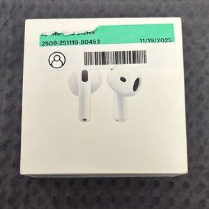 New Apple Wireless Earbuds - White